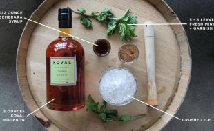 How To: The Perfect Mint Julep. Cocktail Recipes via KOVAL