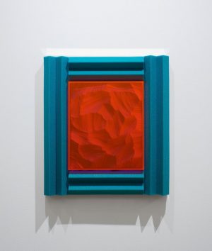 Zachary Buchner, Lost in a Dream, Untitled (PinkTealWedge)