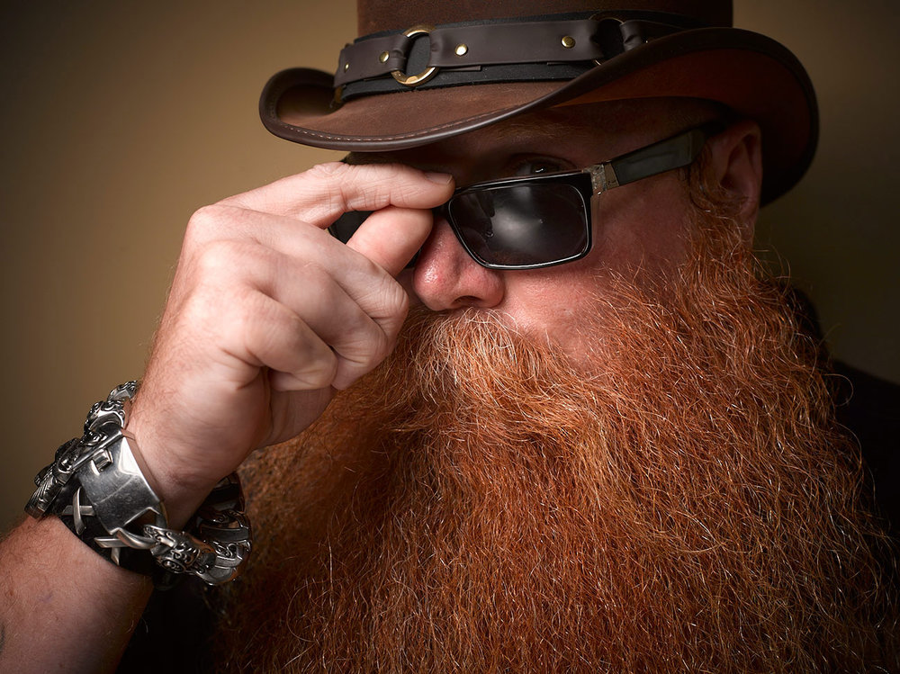 National Beard and Moustache Championships Contestants by Greg Anderson